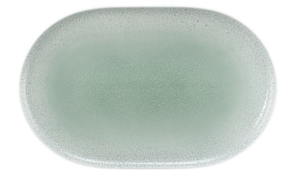 Seltmann Weiden Teller/Servierplatte oval Sento Home 10910 Aura mint  Seltmann Weiden Teller/Servierplatte oval Sento Home 10910 Aura mint , Kunst, Porzellan, Töpferei, Edelstein, Schmuck