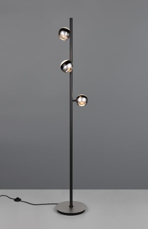 Trio Select LED-Stehleuchte ORBIT 3-flammig in Farbe Nickel matt Trio Select LED-Stehleuchte ORBIT 3-flammig in Farbe Nickel matt