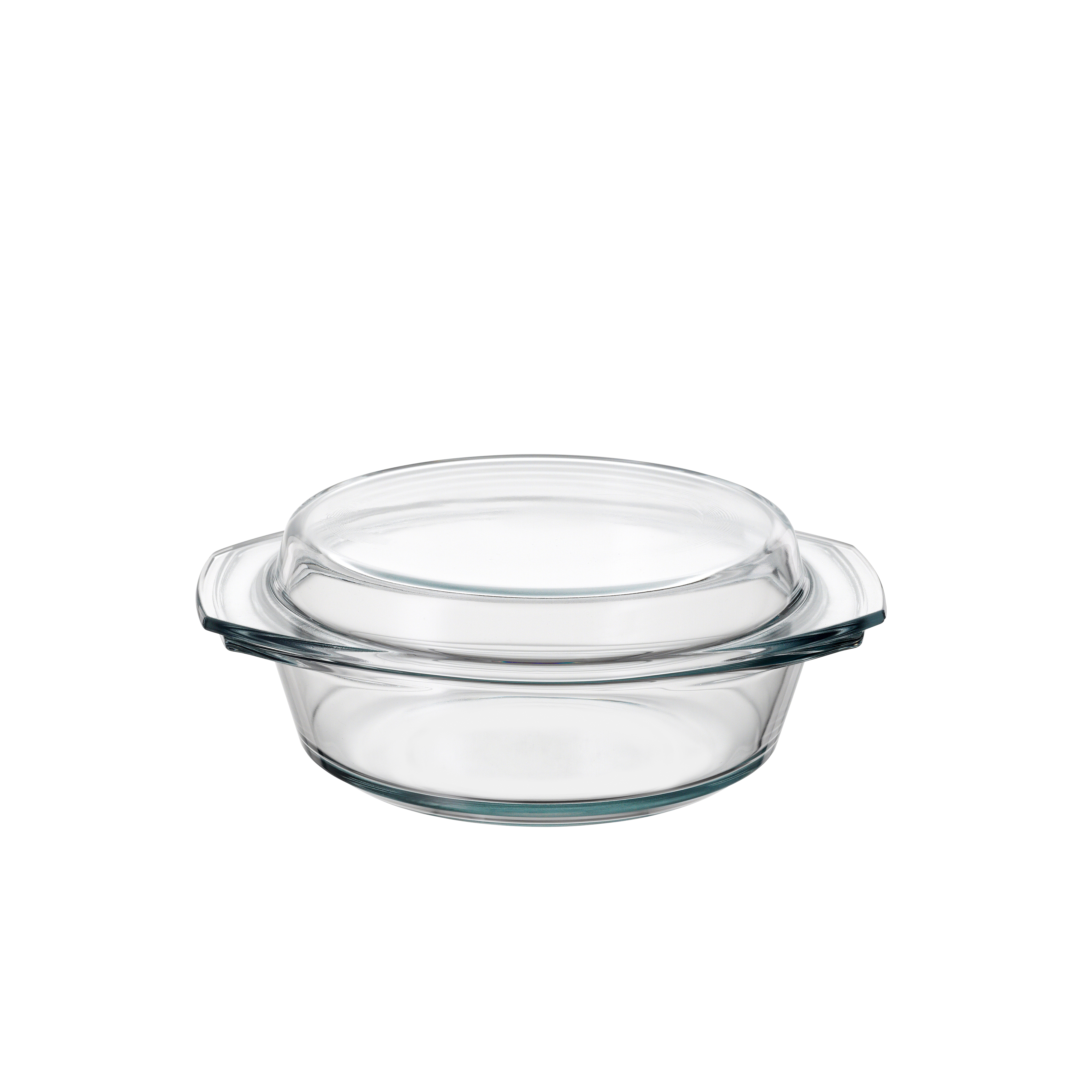Backform 1,4 Liter aus Glas, glasauflauf, auflaufform, glasbeh, transparent, backformen