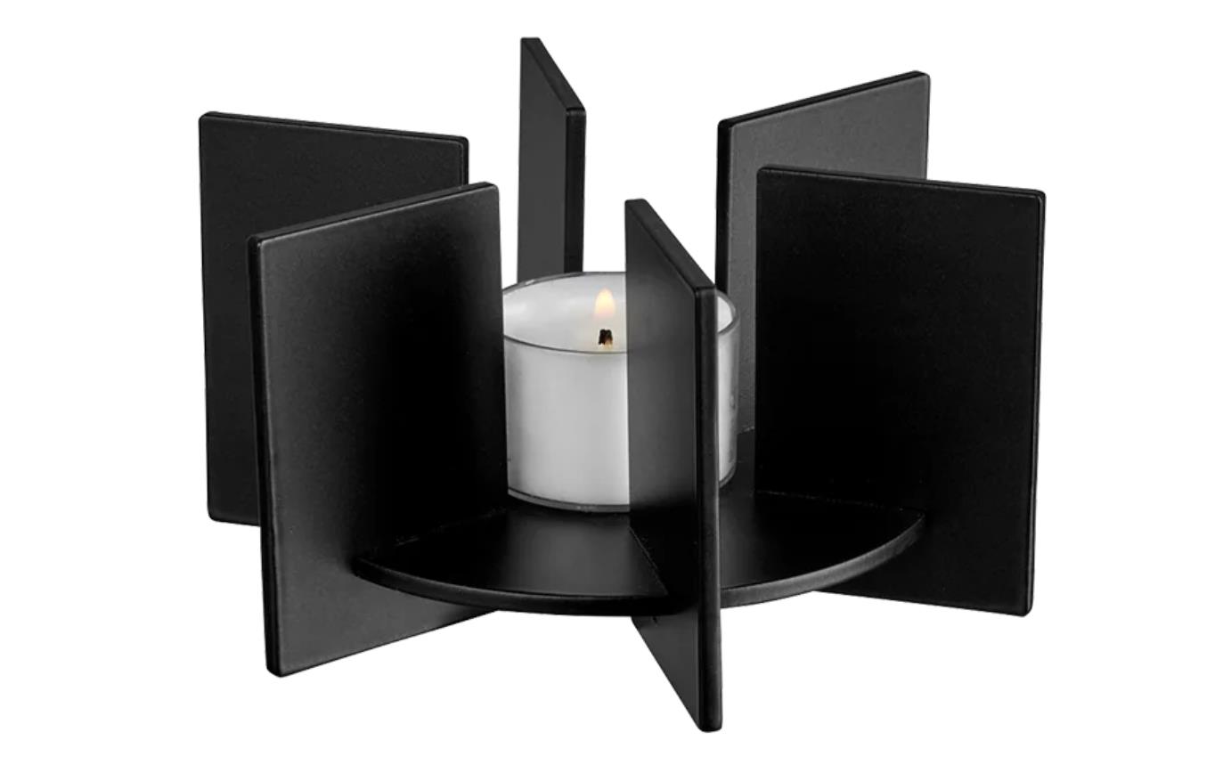 ASA Selection Universalstövchen DIVERSE in Farbe schwarz matt, Wandkerze, Votivkerze, Kerzenhalter, Schwarz, Metall