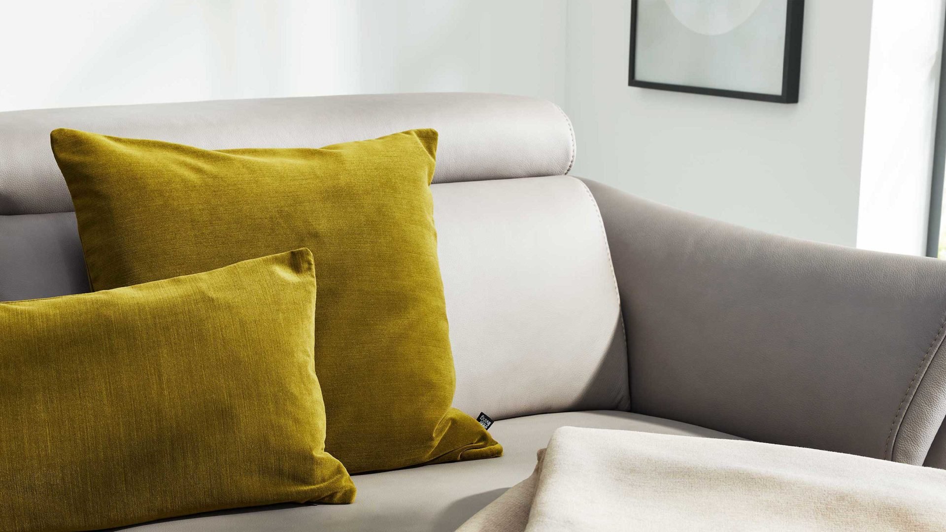 Interliving Kissenhülle IL-9105 ca. 60x60cm in Farbe olive