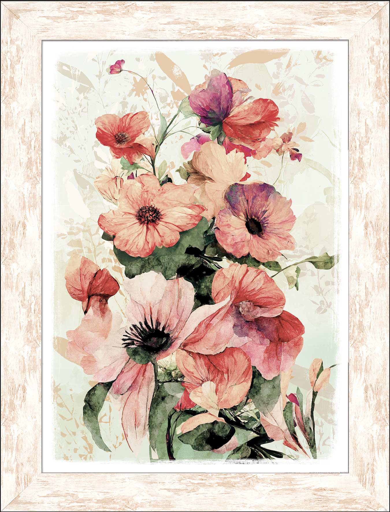 ProArt New Classic Wood 64x84cm Watercolor Flowers VI ProArt New Classic Wood 64x84cm Watercolor Flowers VI