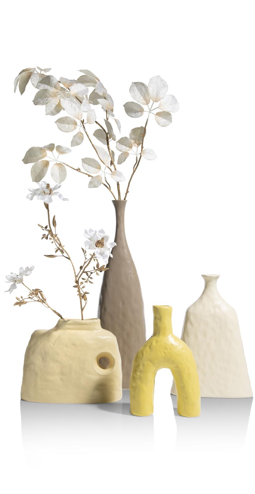 Coco Maison Vase Lech H30,5cm 48217-BEI