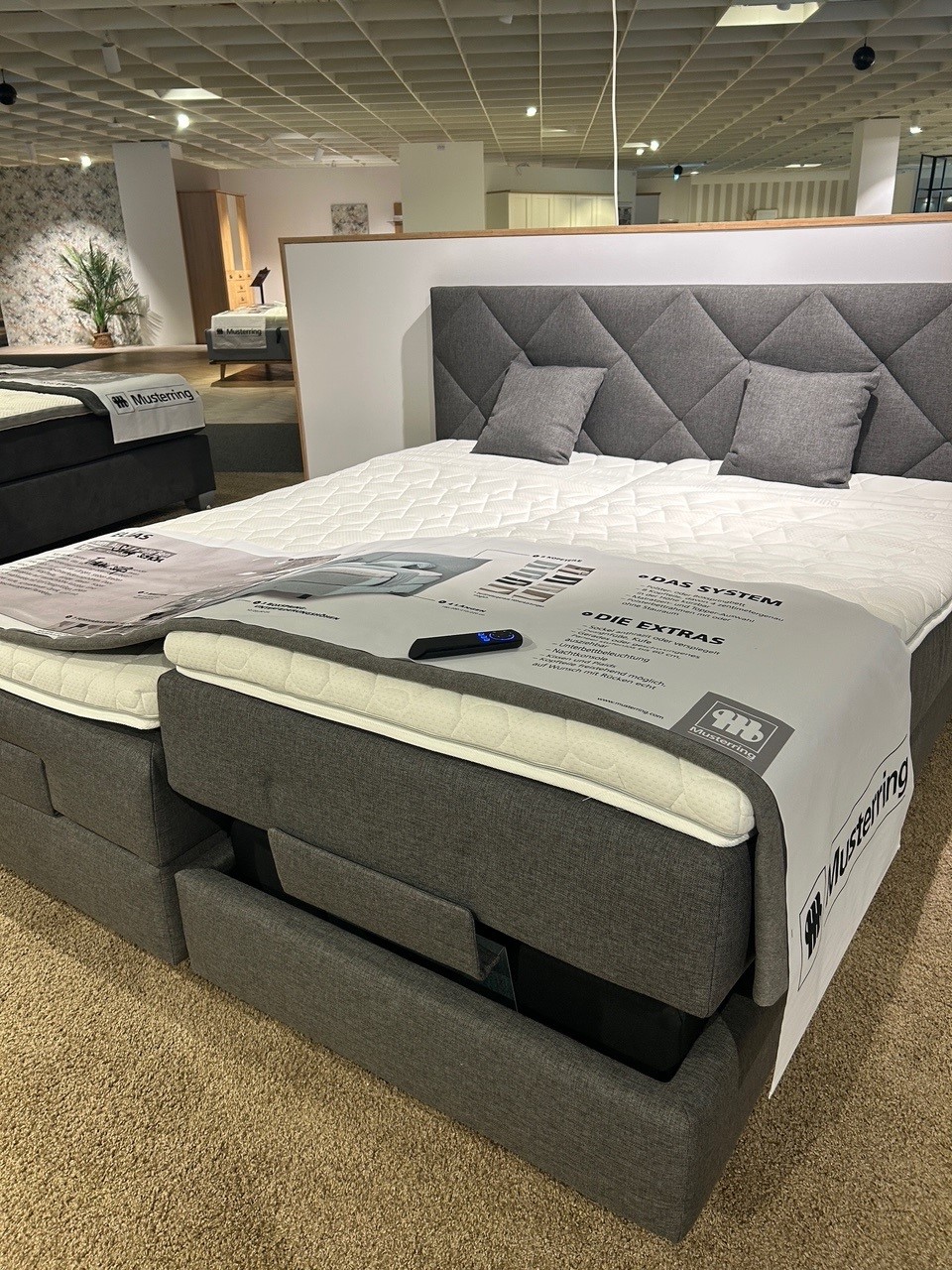 Musterring Boxspringbett ELIAS in Stoff Boxspring 09371 PG1