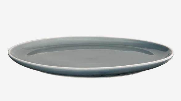 ASA Selection Essteller SEMANA Durchmesser ca. 26,5, Höhe ca. 2 cm in sepia, Gericht, Mahlzeit, Servierplatte, Porzellan, Töpferei