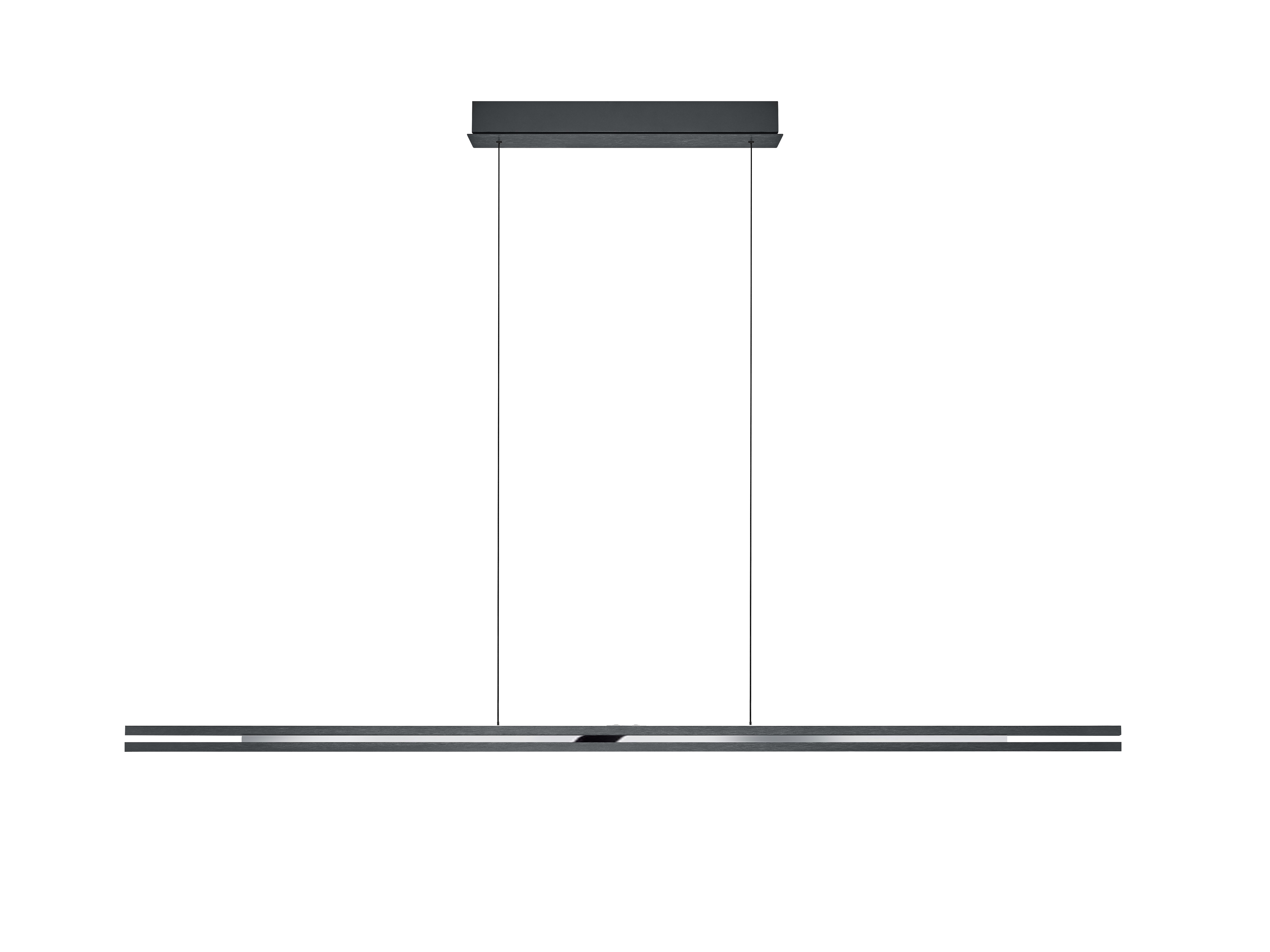 Elements by Bankamp LED-Pendelleuchte BEN in anthrazit eloxiert B-Leuchten LED-Pendelleuchte BEN in anthrazit eloxiert