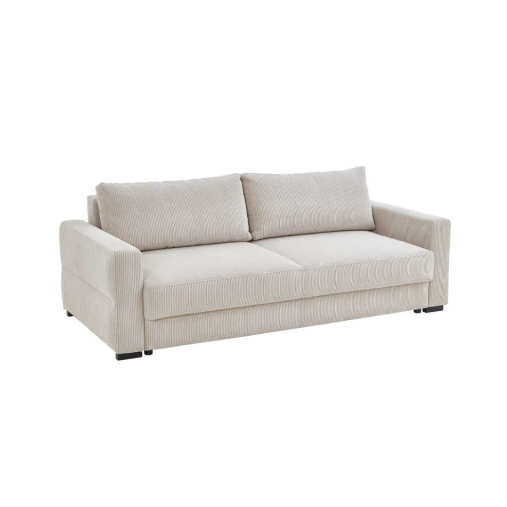 Sofa, Beige, Sitzmöbel, Stoffsofa, Drei-Sitzer