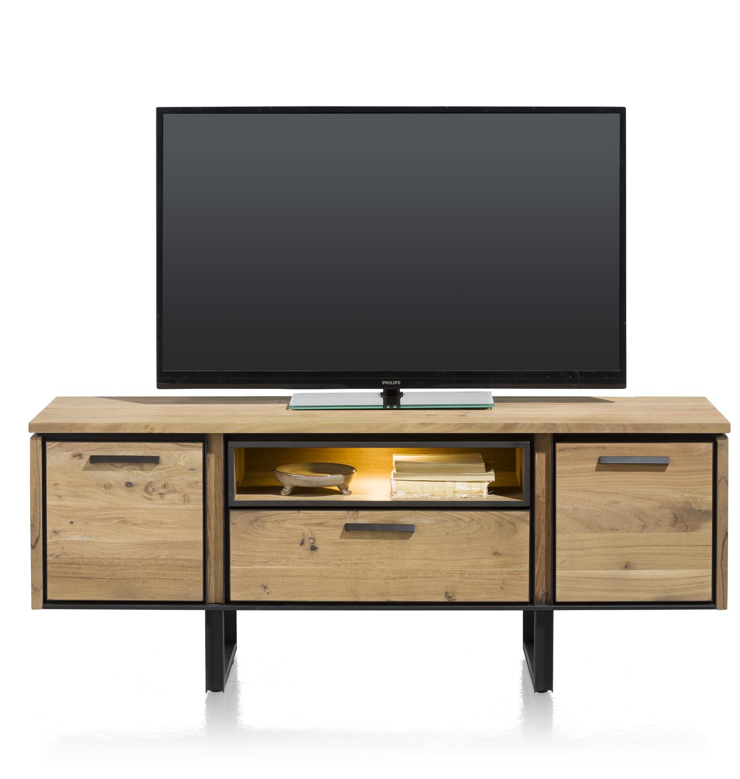 Henders & Hazel Lowboard Tokyo in Kikar-Holz lackiert