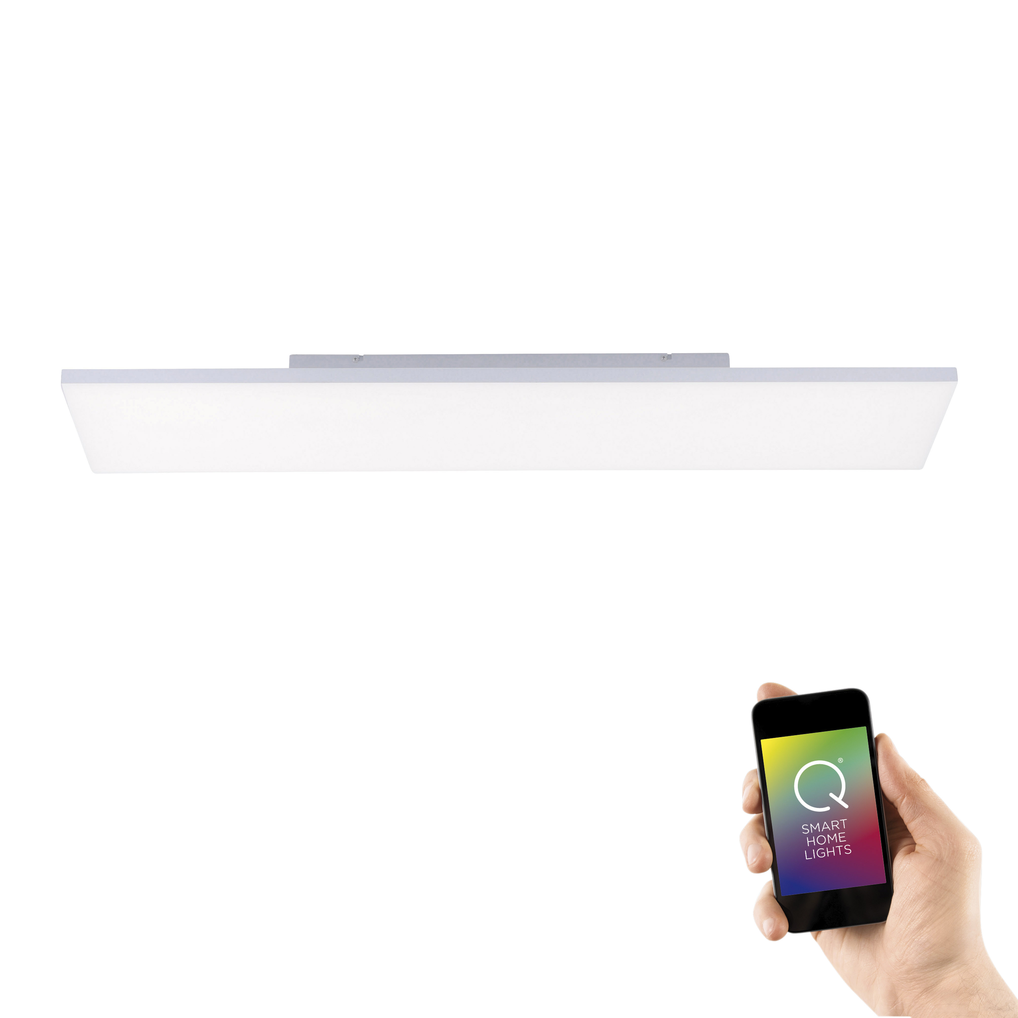 Paul Neuhaus LED-Deckenleuchte Q-Frameless in Weiß