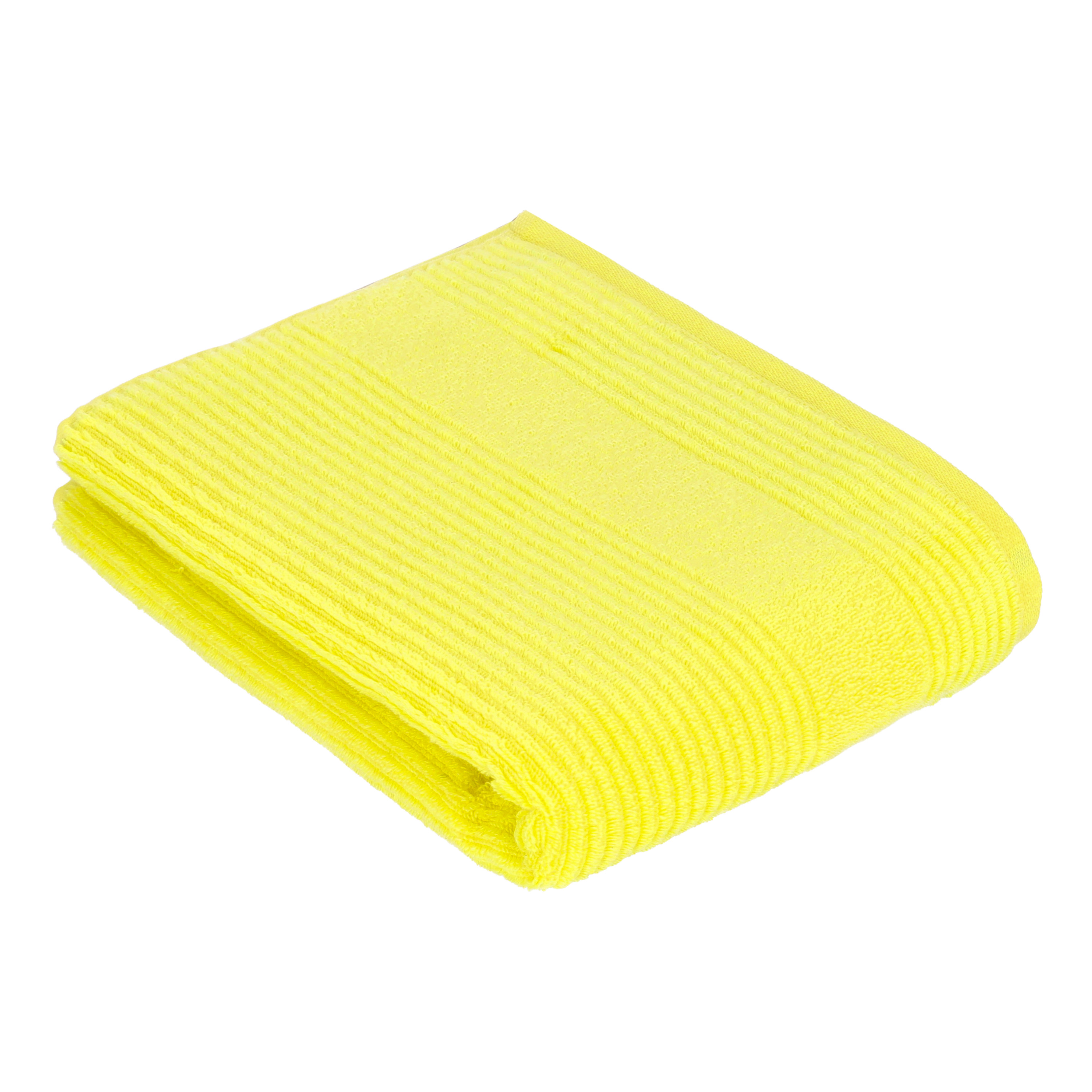 Vossen Duschtuch Tomorrow ca. 67x140cm in Farbe electric yellow Vossen Duschtuch Tomorrow ca. 67x140cm in Farbe electric yellow