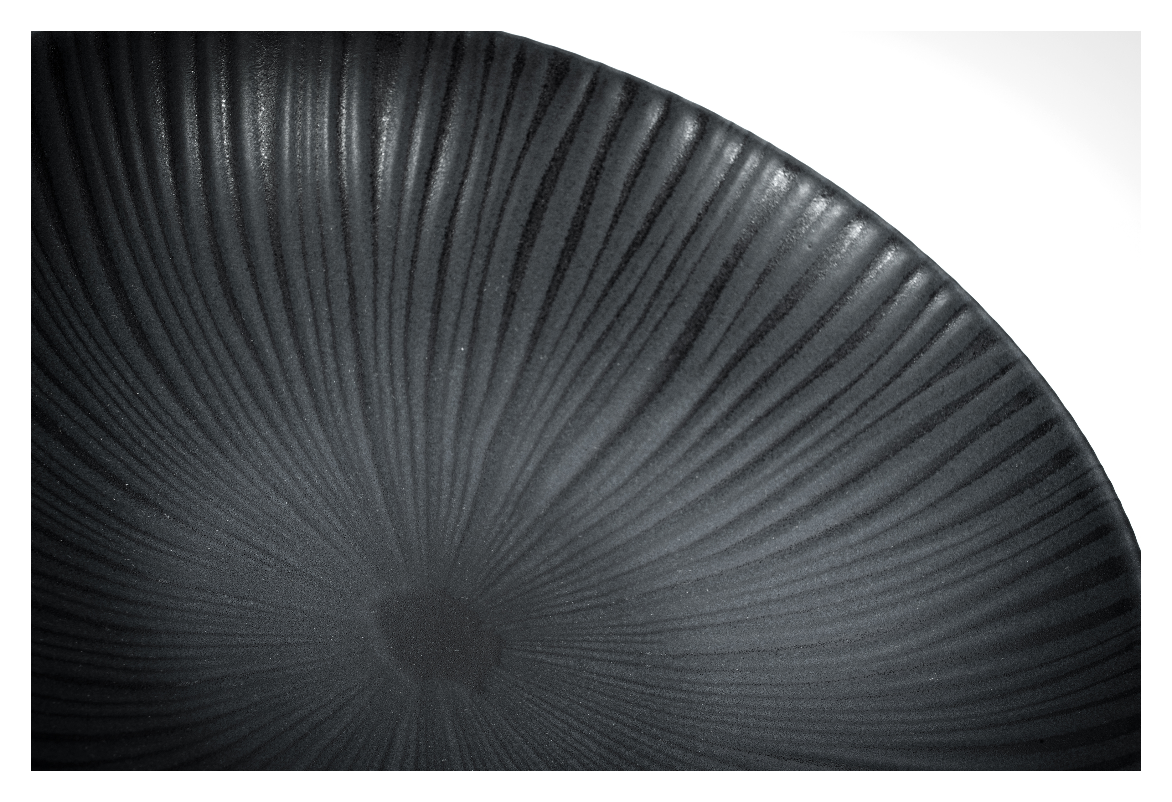 CreaTable Tafelservice Vesuvio in Farbe Schwarz matt CreaTable Tafelservice Vesuvio in Farbe Schwarz matt, Pilz, Mahlzeit, Gericht, Untertasse, Dekoration für Zuhause
