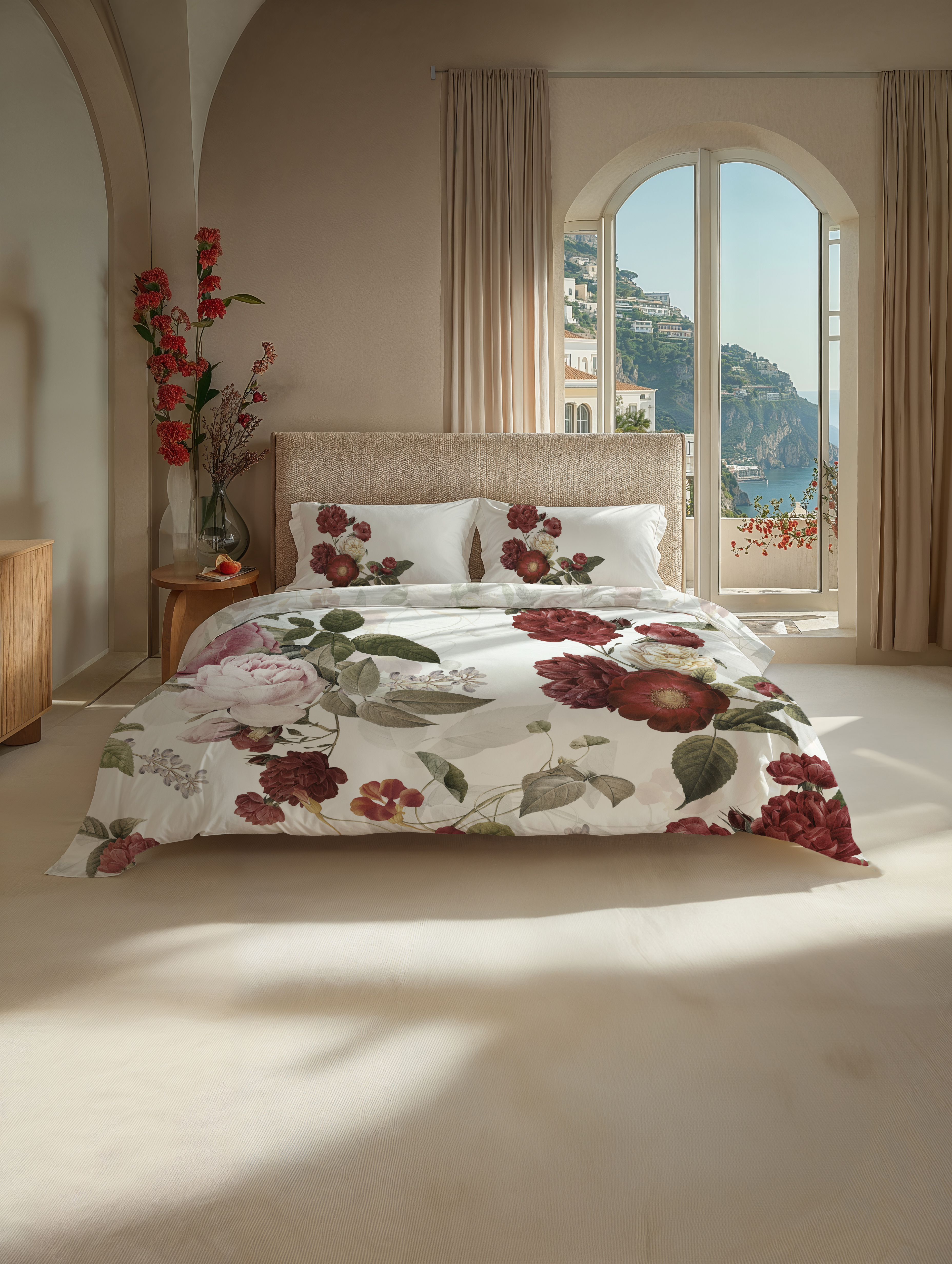 Heckettlane Bettwäsche ca. 135x200cm in Farbe White