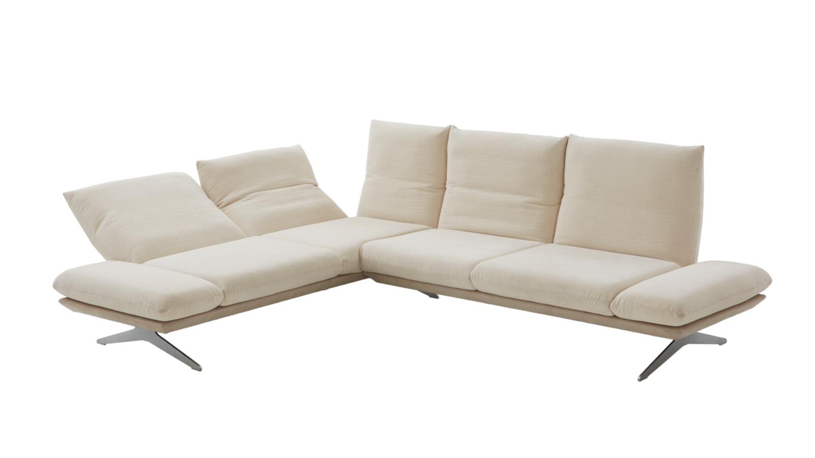 Koinor Polstergruppe ELEMENTS ca. 209x277cm in Stoff Empire beige
