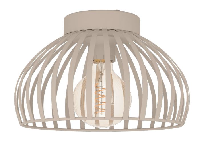 Eglo Leuchten Deckenleuchte PANTOJA in sandfarben, Lampe