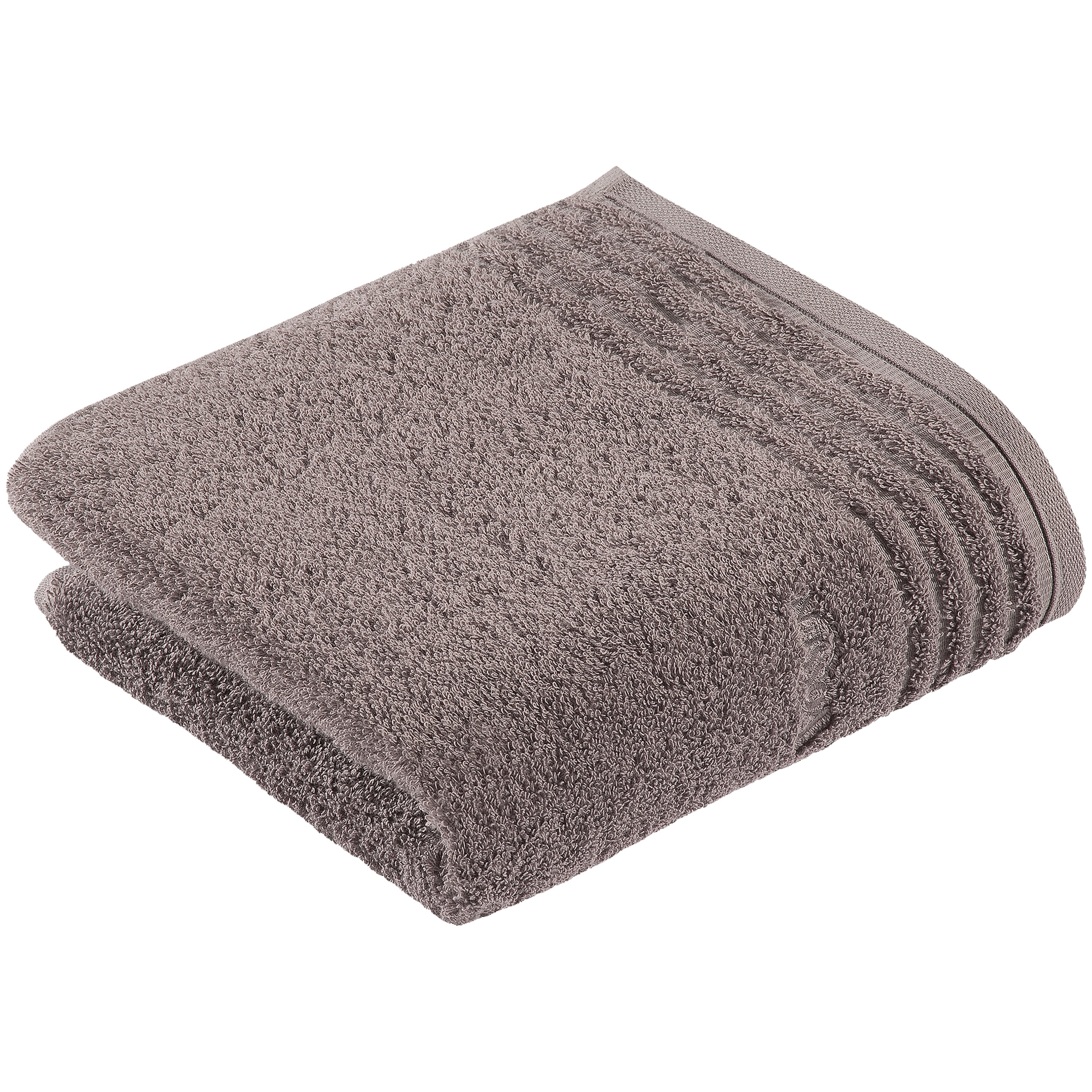 Vossen Handtuch Vienna Style Supersoft ca. 50x100cm in Farbe pepplestone