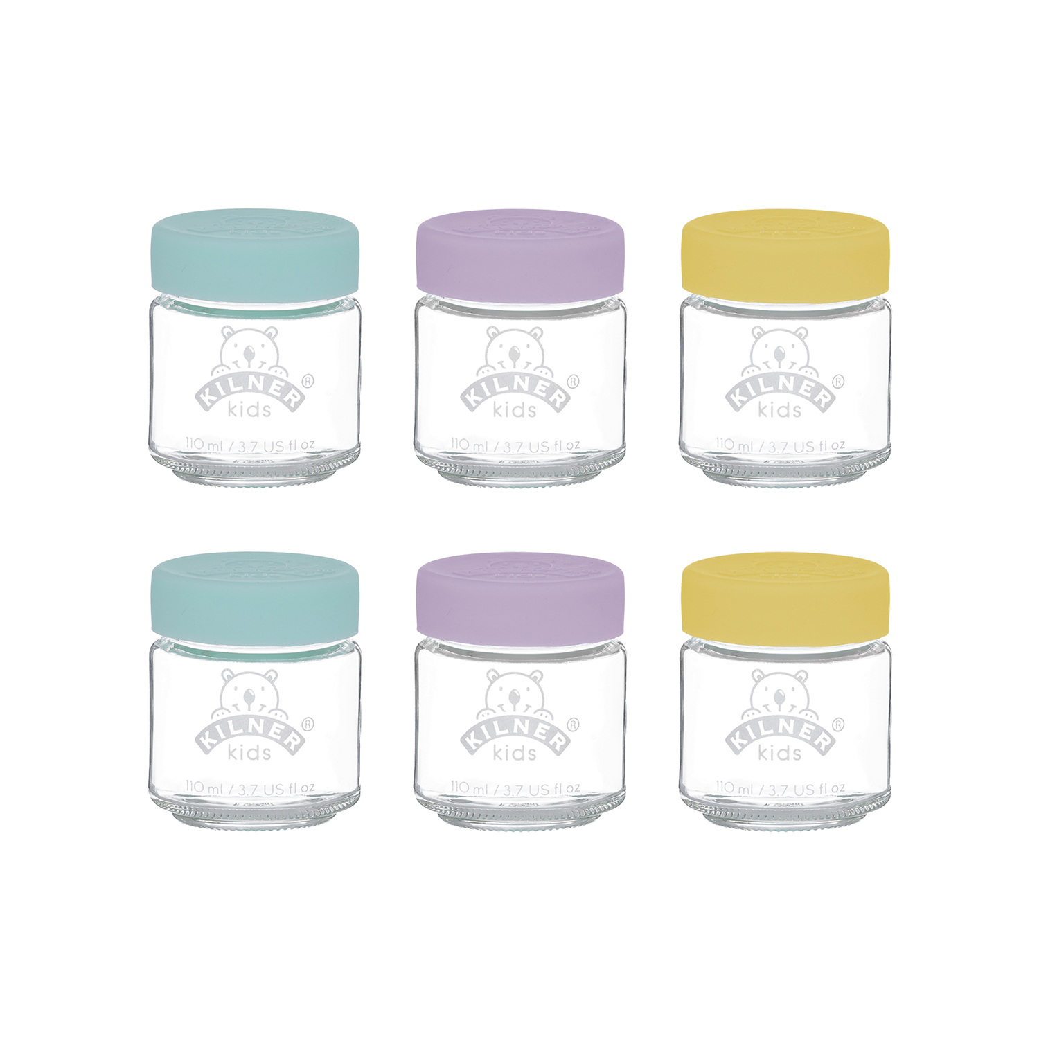 Profino Babygläser, 6 x 110 ml