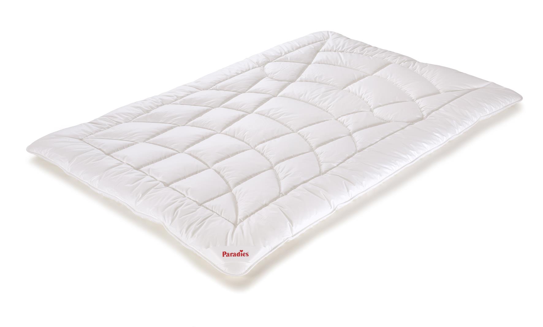 Paradies Bettdecke 155x220cm KORALL BIO in winterwarm, Moebel, Matratze