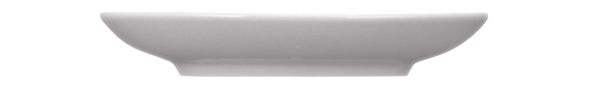 Seltmann Weiden Kombi-Untertasse klein 12cm Amina 3 Silbergrau , Schale, Suppenschüssel, Baden, Porzellan, Wanne