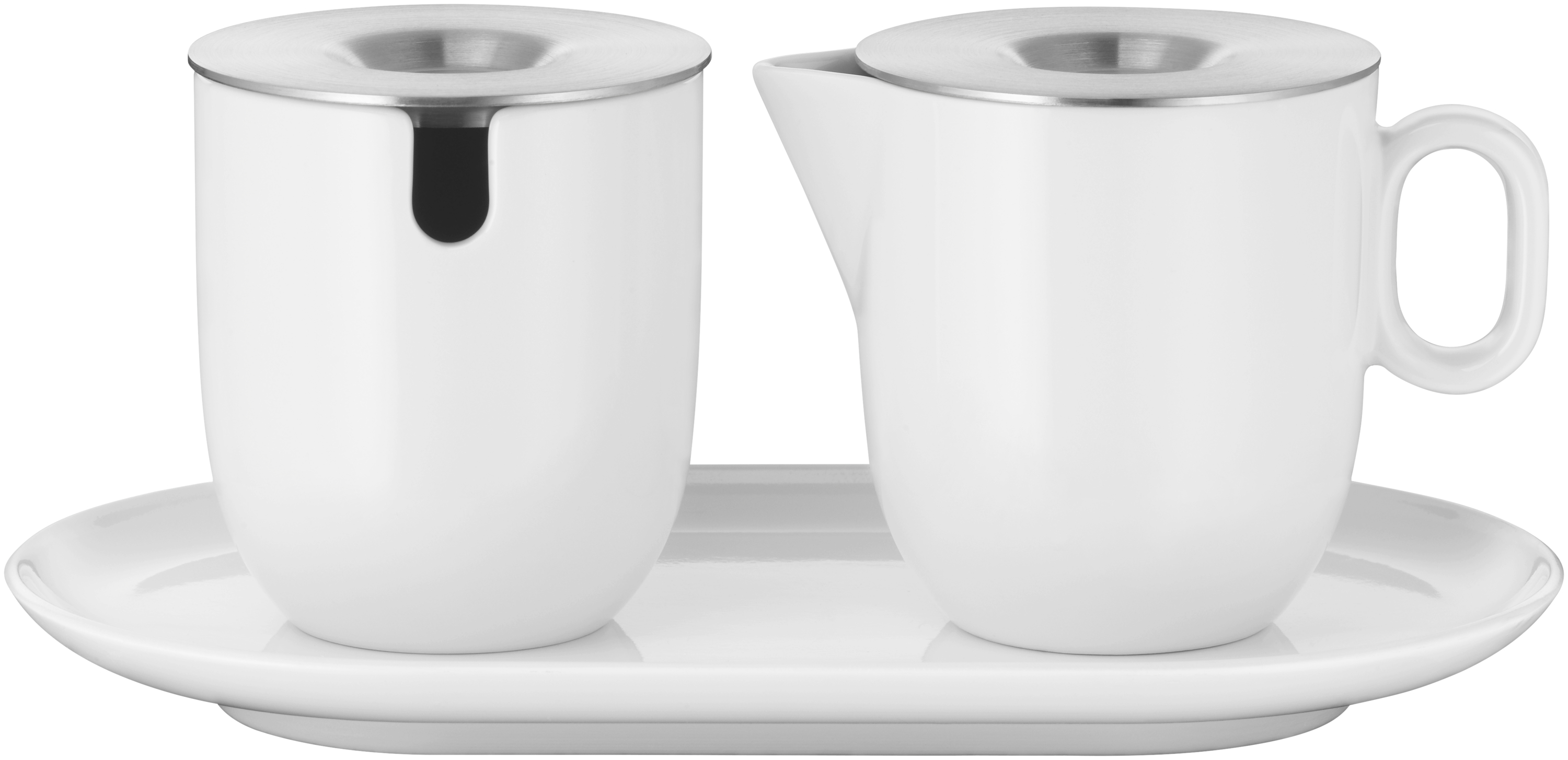 WMF Barista Zucker & Milch-Set in weiß WMF Barista Zucker & Milch-Set in weiß