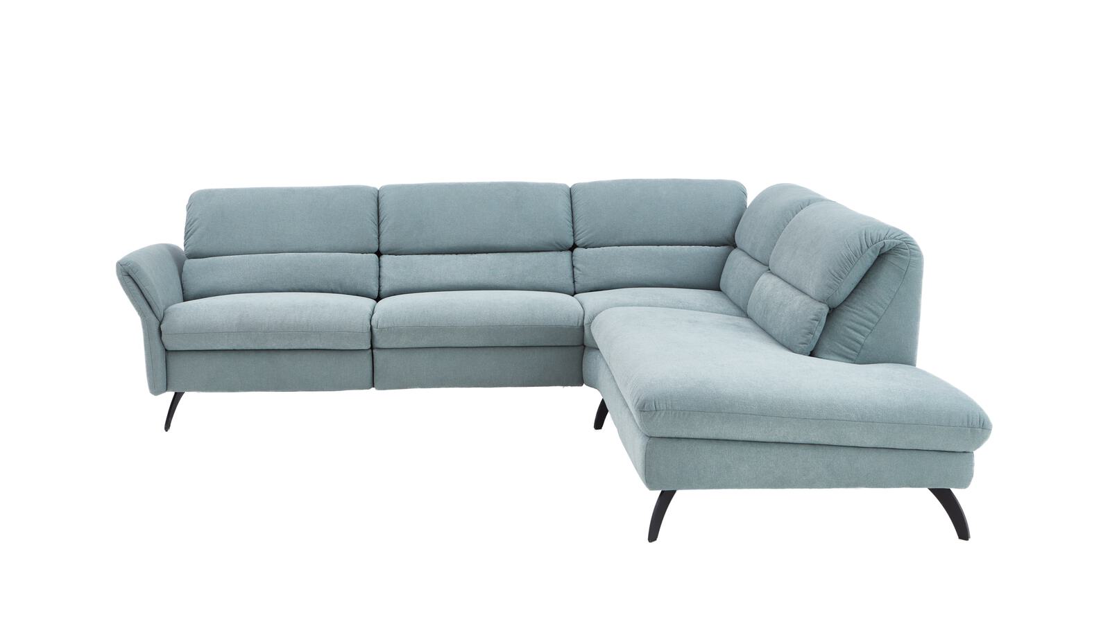 Carina Polsterecke MARIS ca. 267x204cm in Stoff Free sage