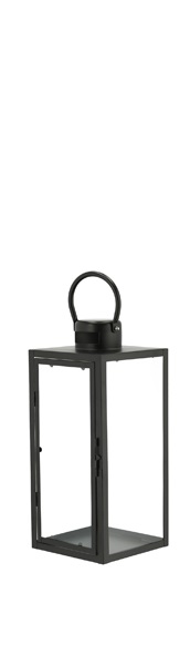 Cepewa Laterne 69775 Metall Schwarz, Laterne, Metall, Schwarz, Glaseinsätze