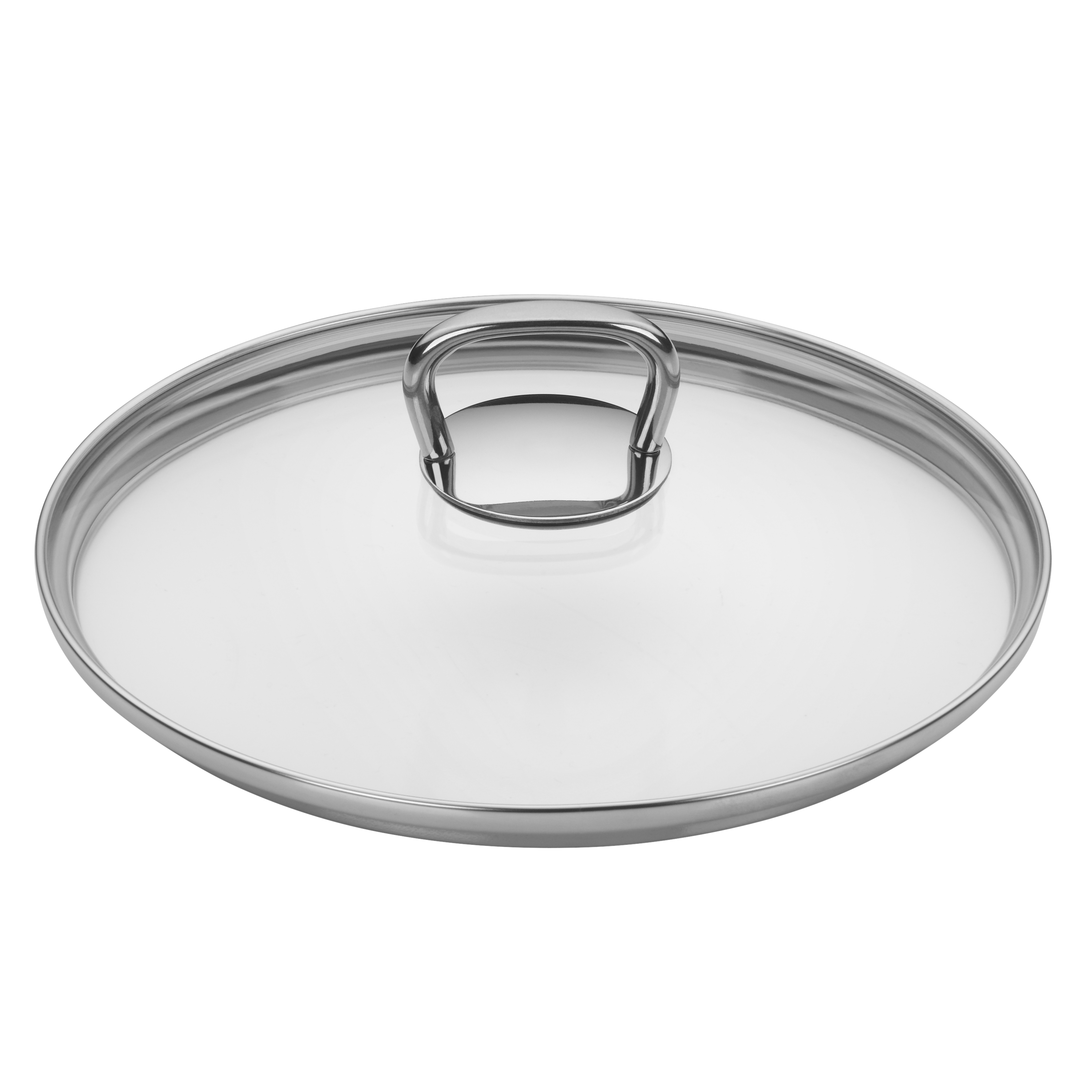 WMF Einh. Ersatzdeckel eckiger Griff 20cm in Edelstahl/transparent, Kochtopfdeckel, Glasdeckel, Edelstahl, Rund, Griff-Deckel