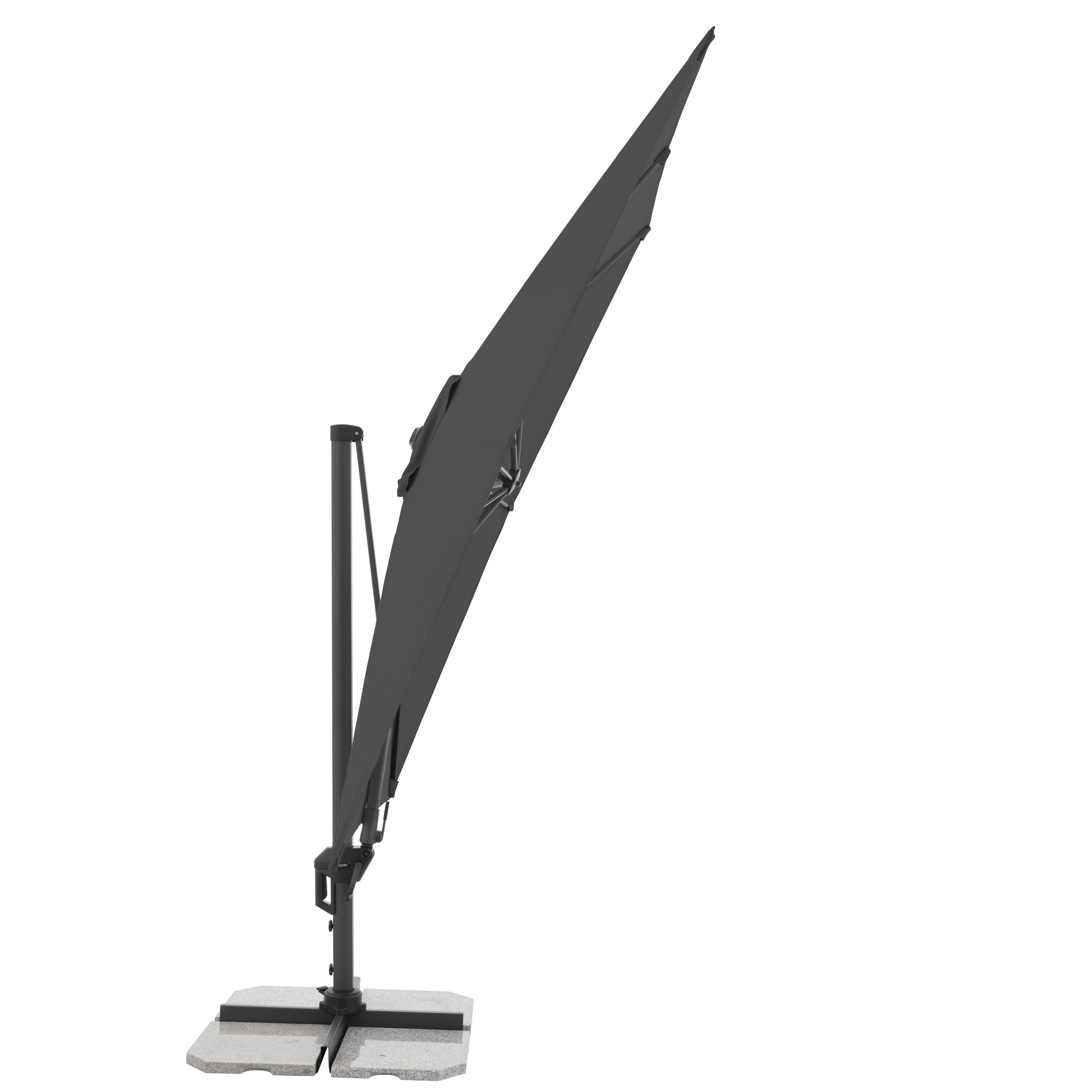 Doppler Pendelschirm ACTIVE PENDEL ca. 310x210cm in Farbe anthrazit