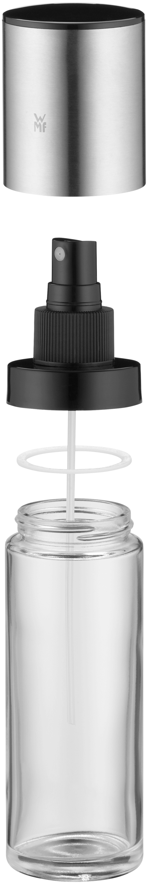 WMF Basic Essig-/Ölsprüher, 120 ml in Edelstahl WMF Basic Essig-/Ölsprüher, 120 ml in Edelstahl, Edelstahl, Behälter, Flasche, Sprayer, Durchsichtig