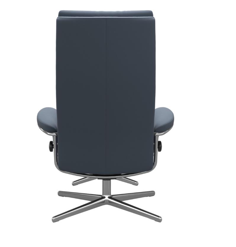 Stressless Sessel mit Hocker TOKYO ca. B80 H111 T115 cm in Leder Paloma 71 Sparrow Blue Stressless Sessel mit Hocker TOKYO ca. B80 H111 T115 cm in Leder Paloma 71 Sparrow Blue