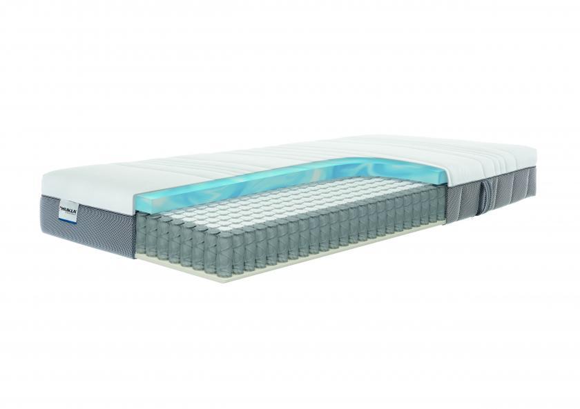 Hukla Comfortbetten VarioSense Tonnen-Taschenfederkern-Matratze HU-M800 in ca. 90x200cm, Härte 3