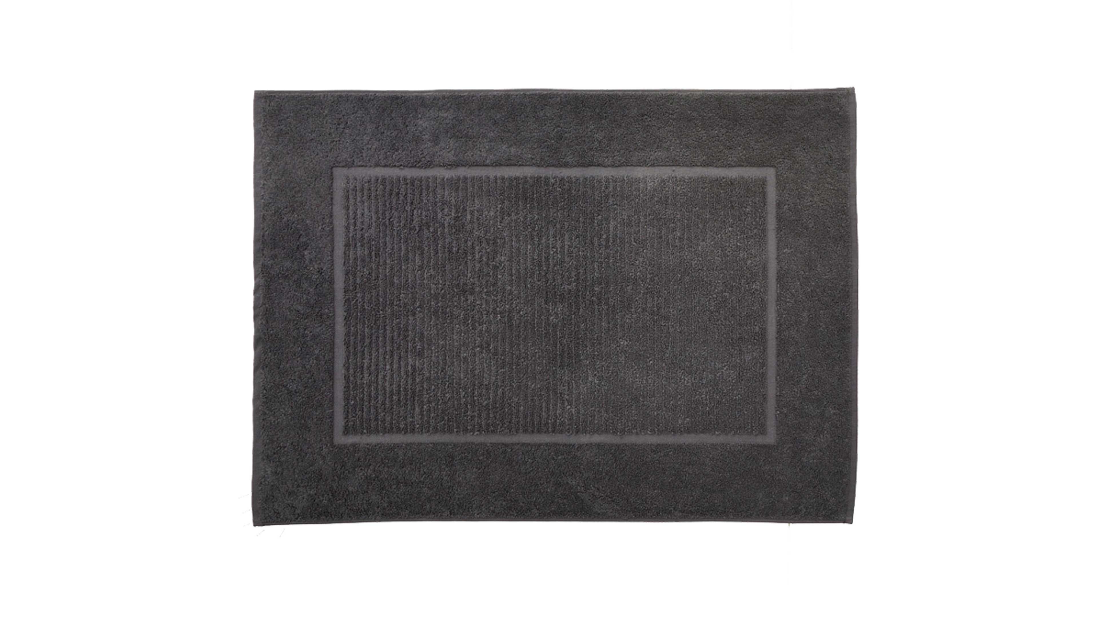 Interliving Badvorleger IL-9108 ca. 60x80cm in Farbe anthracite