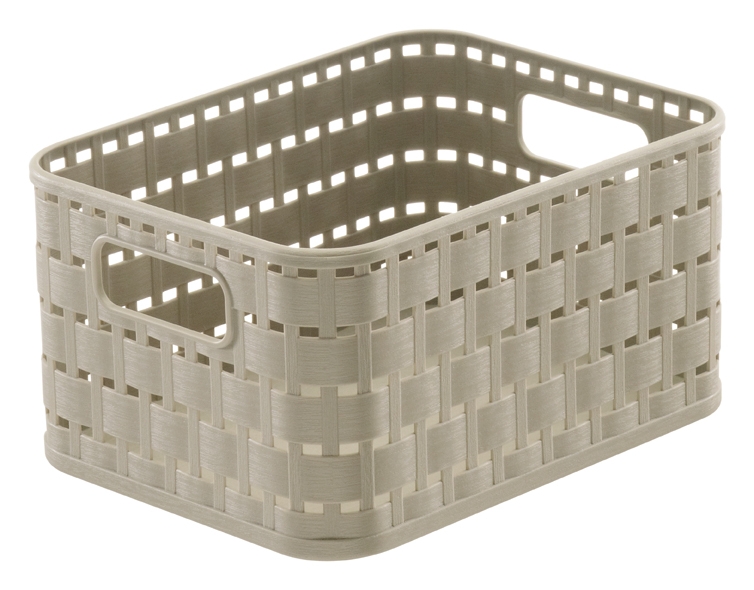 Rotho Korb COUNTRY in Farbe Cappuccino Rotho Korb COUNTRY in Farbe Cappuccino