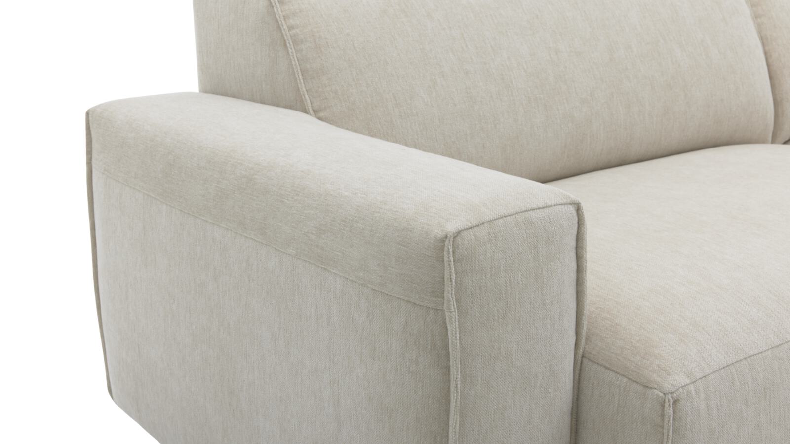 Roomio 3-Sitzer NO. 4100 in Stoff Cosmopolitan champagner
