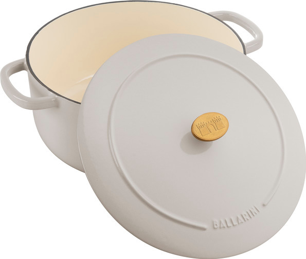 Ballarini Cocotte 28cm BELLAMONTE in Farbe Elfenbein-Weiß