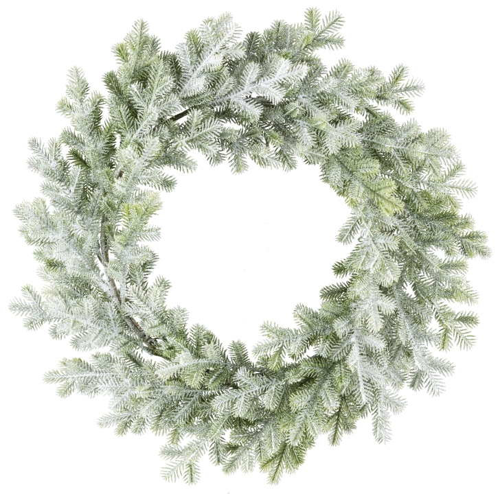 Gasper Taxuskranz geeist BARCLAY in gruen, Kranz, Pflanze