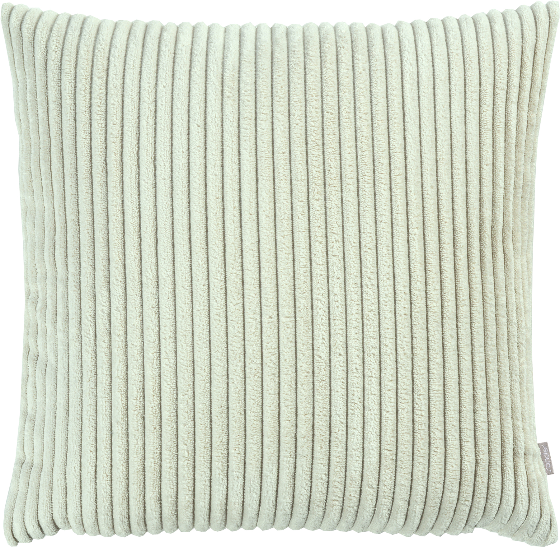 Sander Kissenhülle KING ca. 50x50cm in Farbe creme Sander Kissenhülle KING ca. 50x50cm in Farbe creme, Kissen, Kissenbezug, Samtige Struktur, Streifen, Beige
