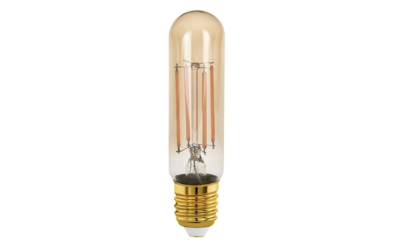 Eglo Leuchten LED-Leuchtmittel AMBER in Farbe Amber, Glühbirne, Filament, Edison, Stromversorgung, Glimmeroptik