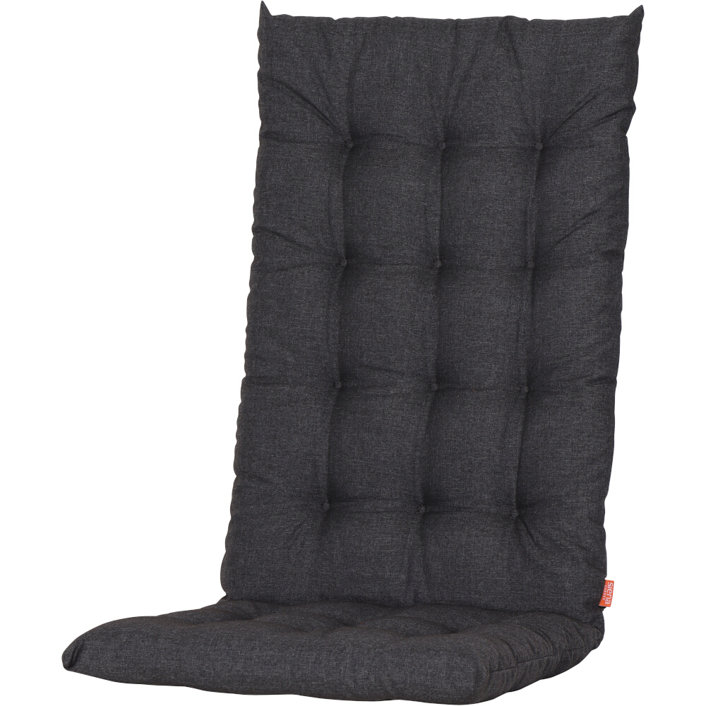 Gautzsch Sesselauflage ATRIA ca. 123x48x6cm in Stoff anthrazit