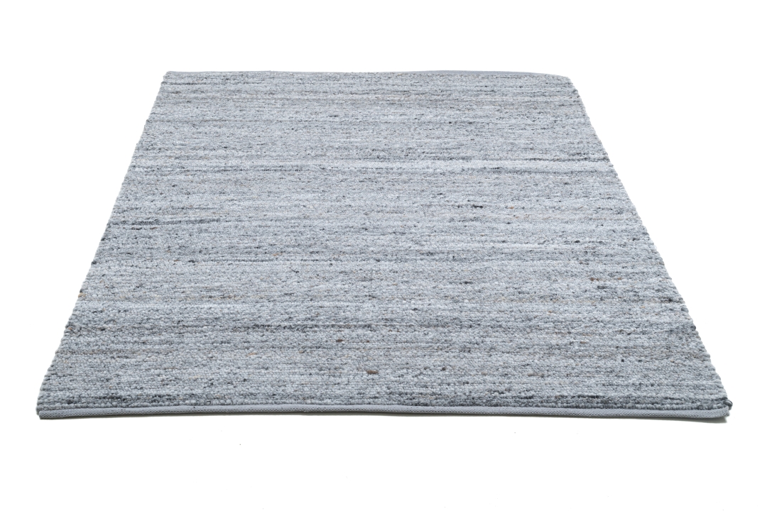 Theo Keller Handwebteppich Paula ca. 70x140cm in Farbe Grey