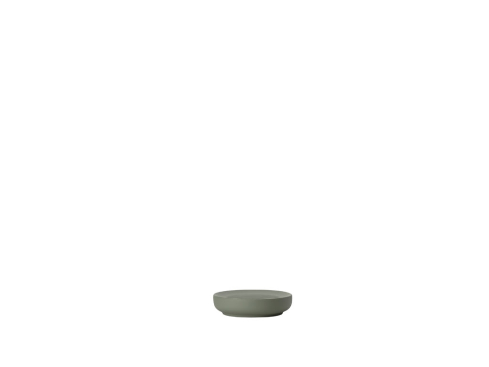 Zone Denmark Seifenschale 12 cm in Farbe olive green