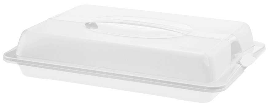 Rotho Partybutler JOHN in Farbe Mistletoe weiß, Plastik, Kiste, Whirlpool, Wanne