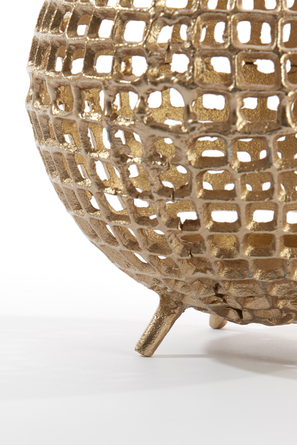 Teelicht PURCINA in antik gold