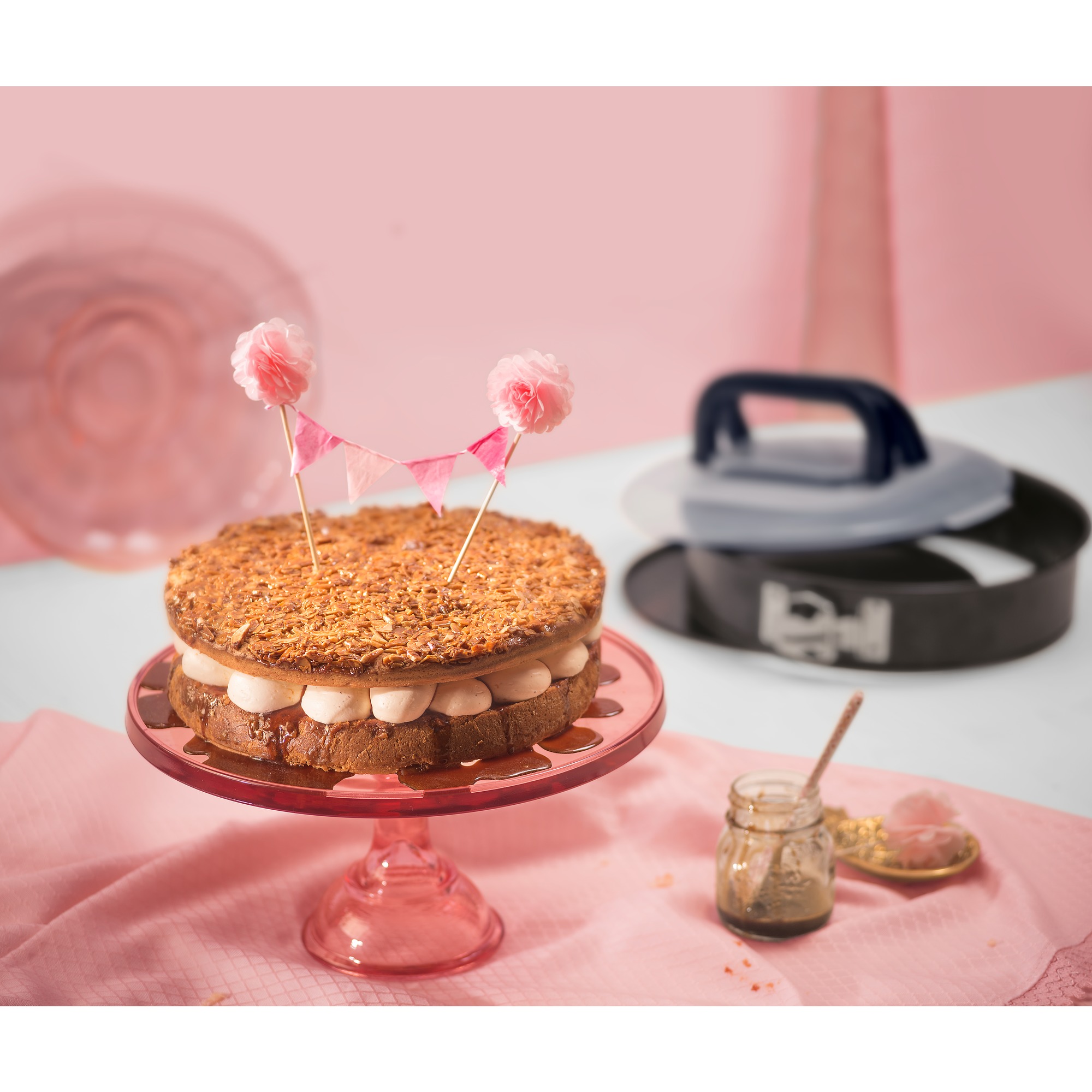 Kaiser Springform Ø 26 cm Bake & Take in schwarz