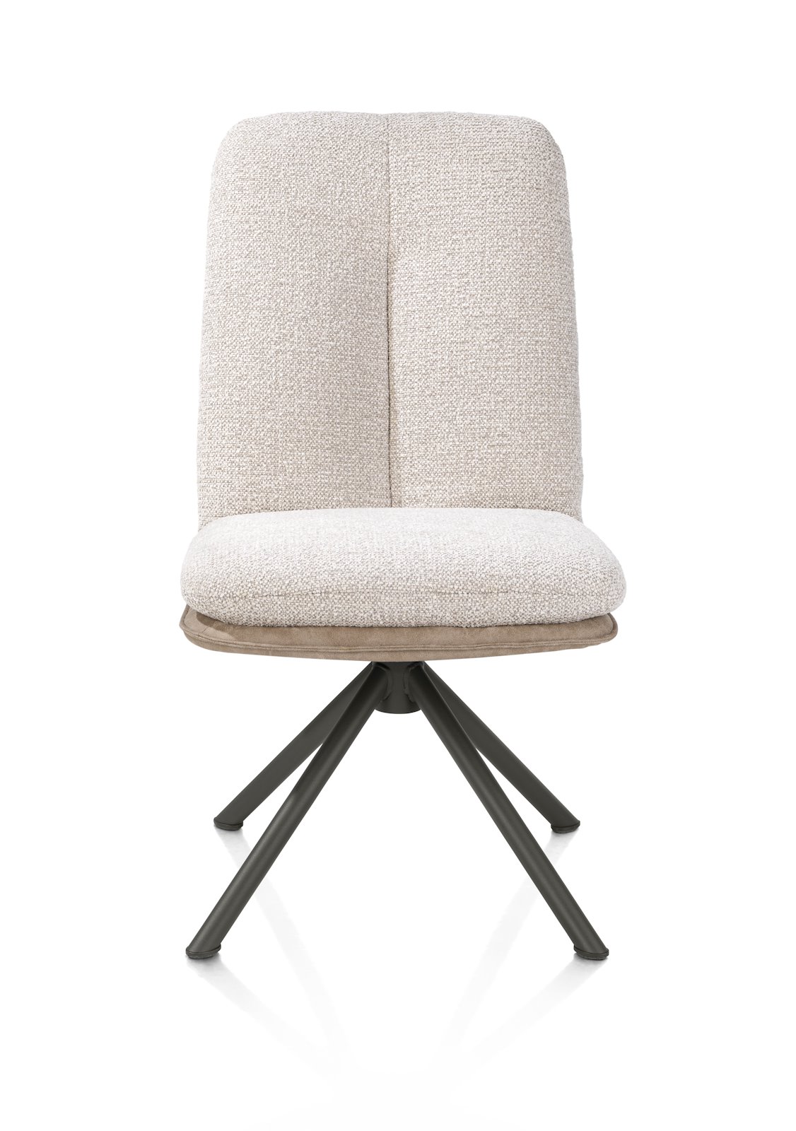Henders & Hazel Stuhl THEROS ca. B68 H93 T70 cm in Stoff Oregon/Sevilla beige, Sessel, Stuhl, Beige Bezug, Drehstuhl, Metallbasis