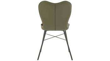 Interliving Stuhl INTERLIVING-5115 in Aussen Leder 1 LD 7830 Jade