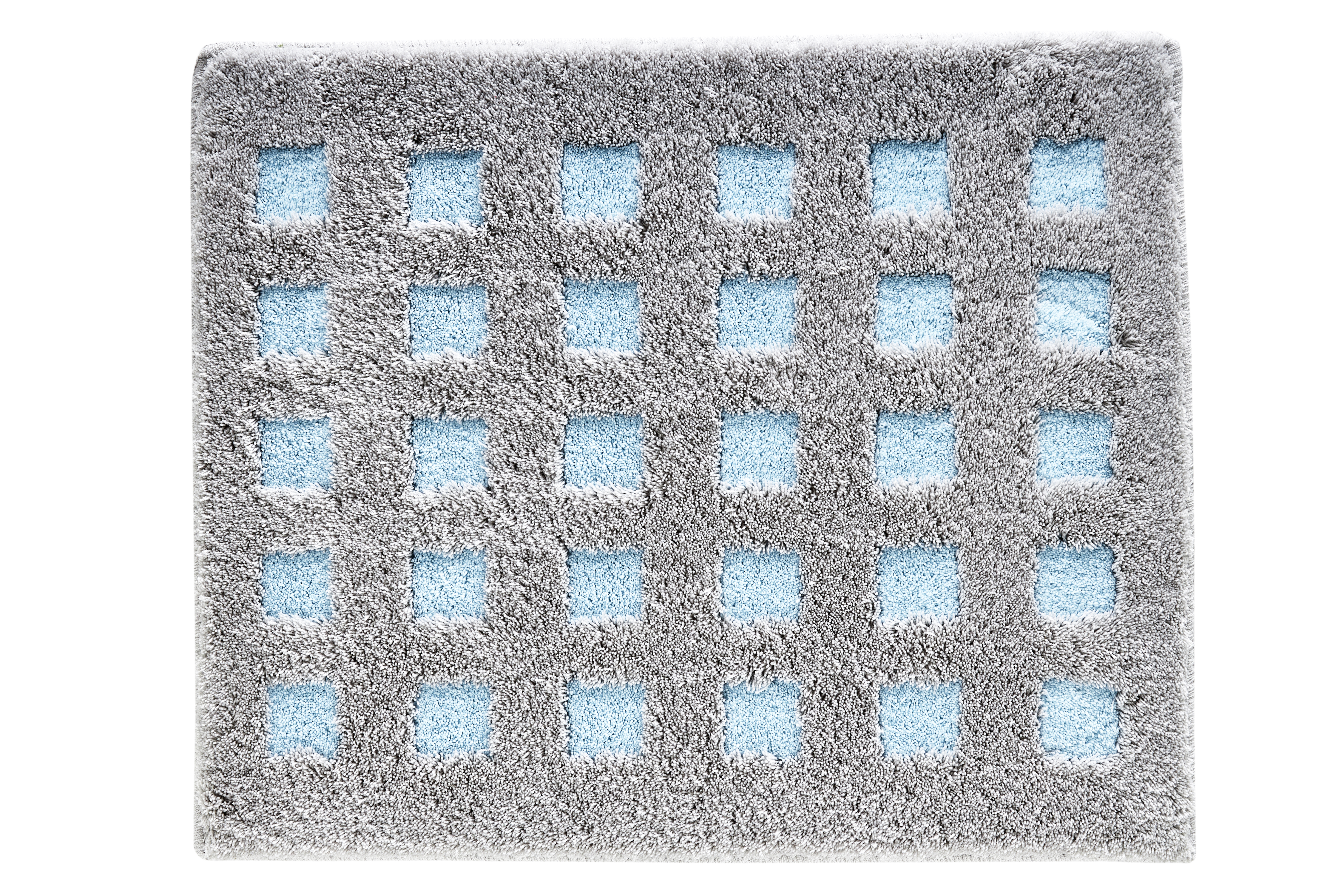 Kleine Wolke Badteppich BOXES ca. 55x65cm in Farbe Opal