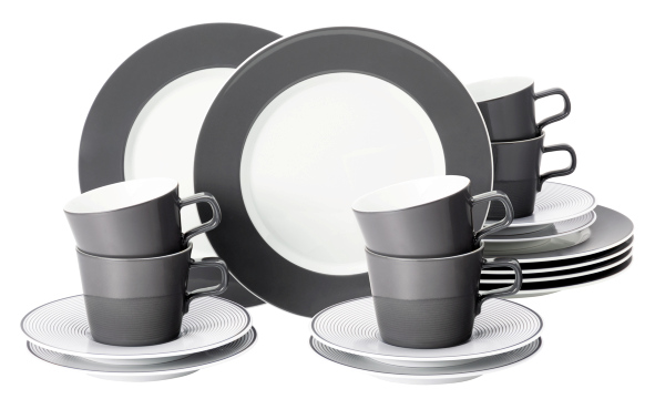 Seltmann Weiden Kaffeeservice 18-tlg. NLC No Limits 65006 Moments 