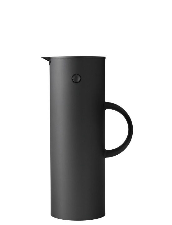 Stelton Isolierkanne EM77 1 Liter in Farbe soft black