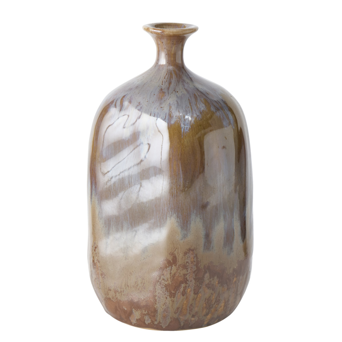 Boltze Vase SENSU H:25cm SENSU in Steingut Mehrfarbig