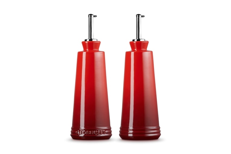 Le Creuset Essig- und Ölset Kirschrot